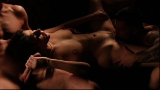 Erotic Threesome Sex Videos with Katana Kombat as and Leader Boss