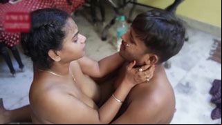 Big Breasted Indian WIfe and Her Shy Cheating Husband